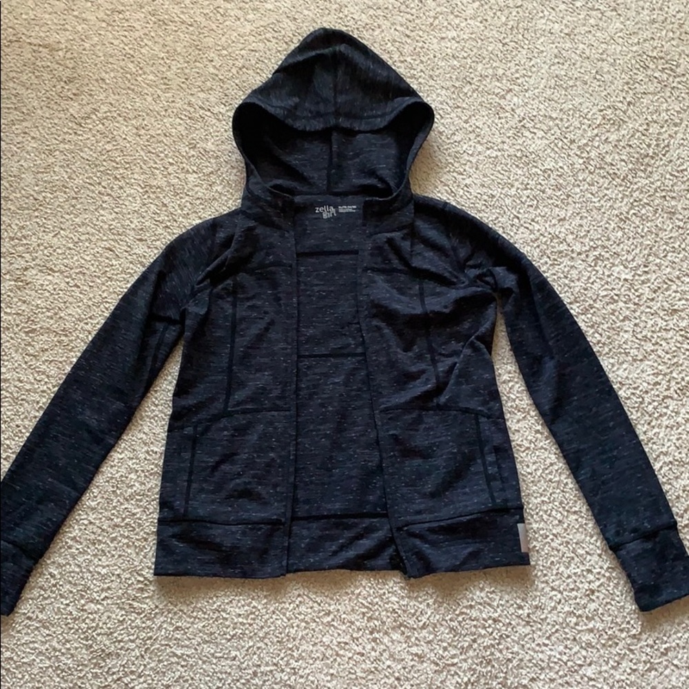 Zella Girl Athletic Zip Up Hoodie Girls Size XL